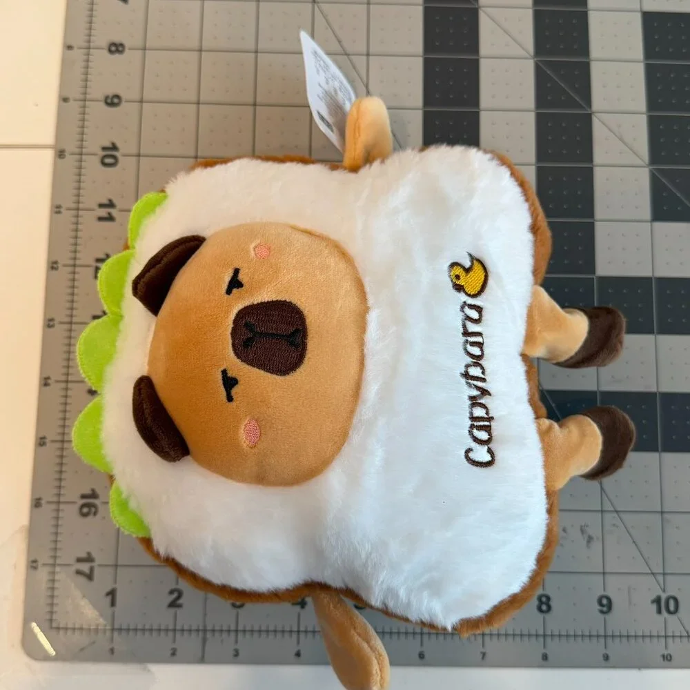 Capybara Avocado‎ Toast Plush Toy (BRAND-NEW W/TAGS)